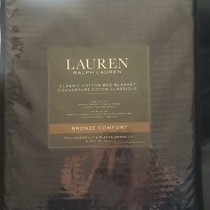Lauren Ralph Lauren Cotton Full/Queen Bed Blanket